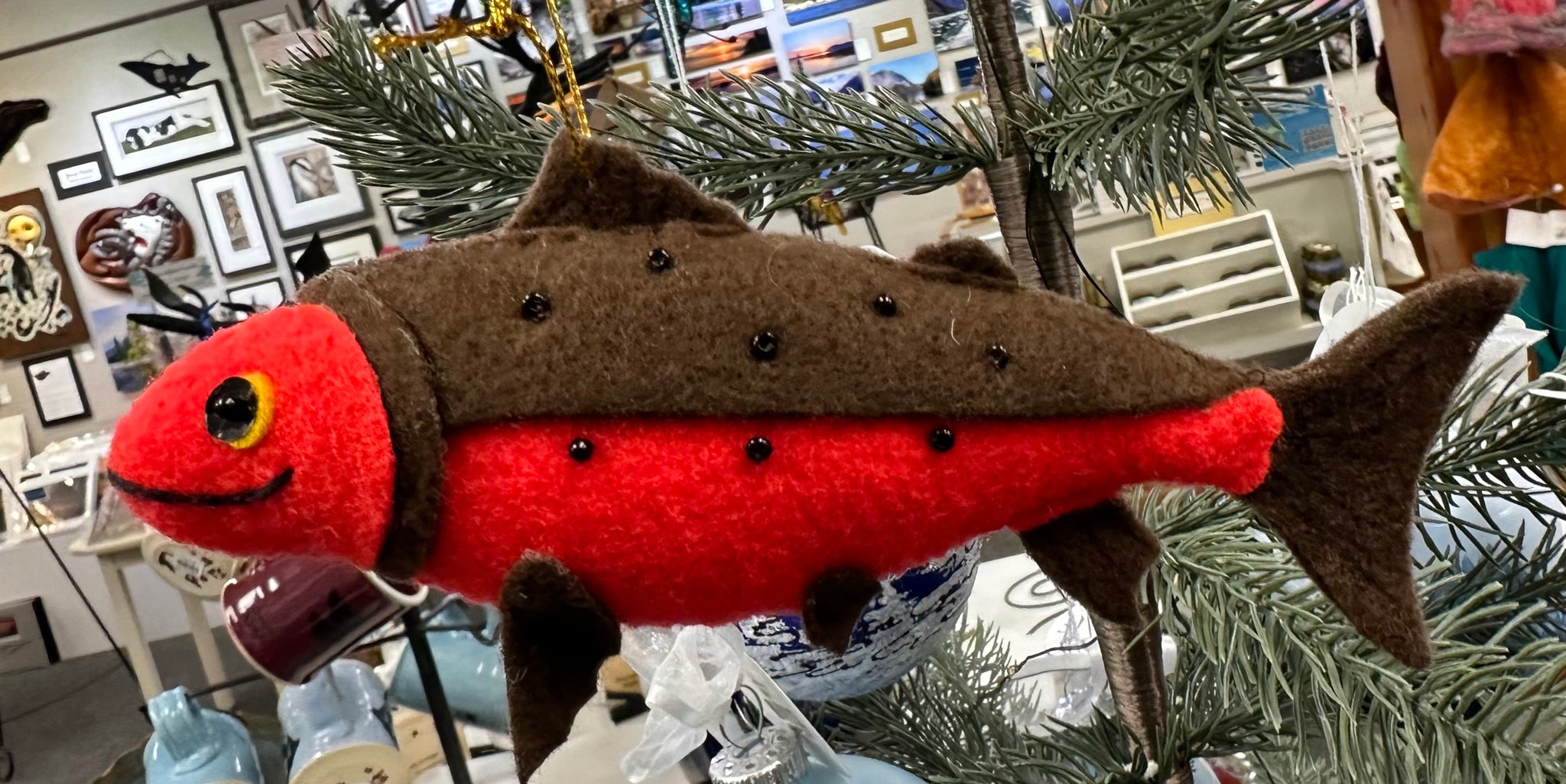 KING SALMON ORNAMENT