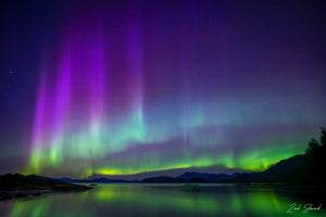 COTTON CANDY AURORAS 15X30 ON METAL