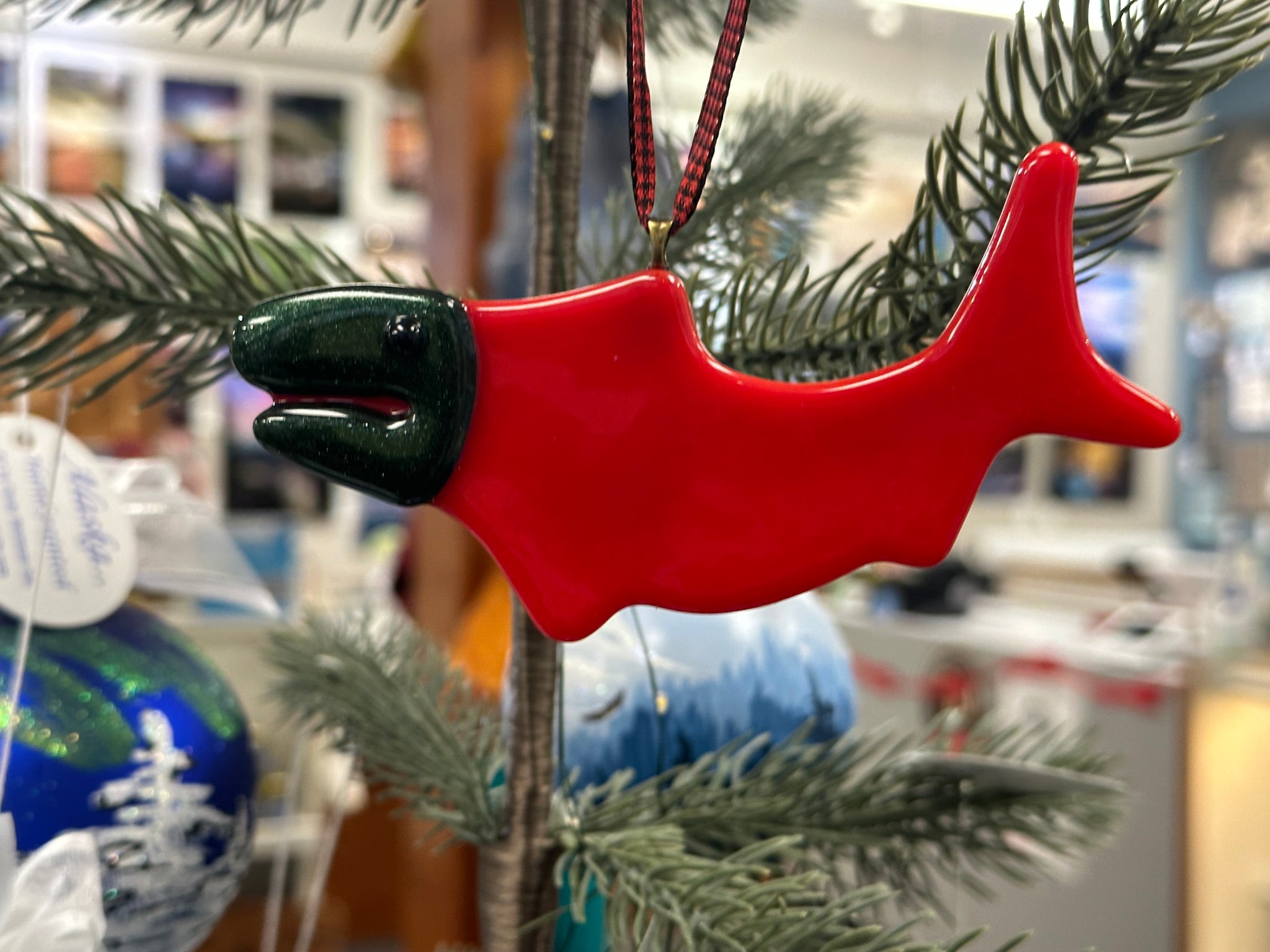 RED SALMON ORNAMENT