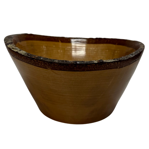 SMALL ASYMMETRICAL ALDER BOWL