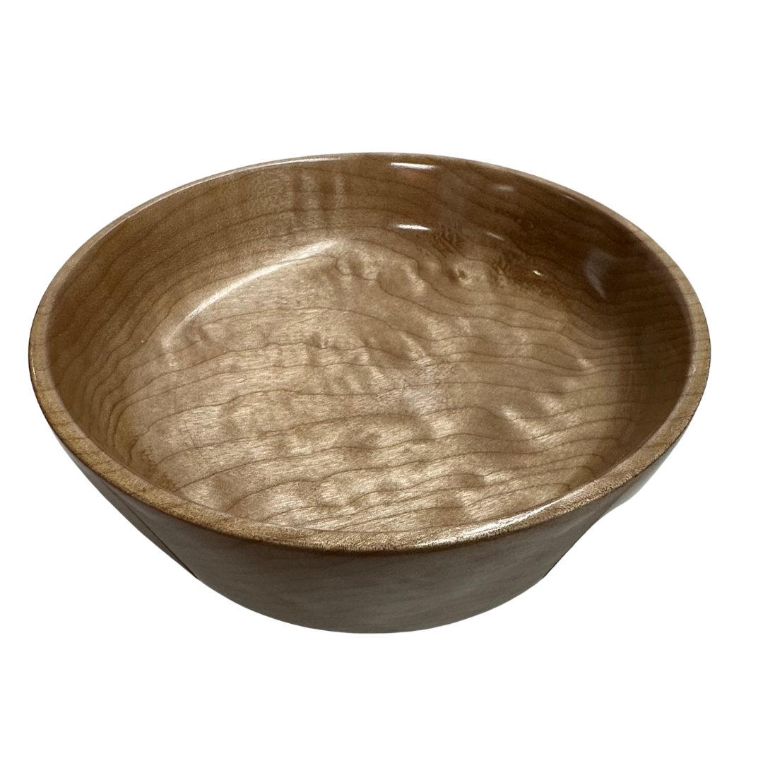 MEDIUM MAPLE BOWL HAND TURNED