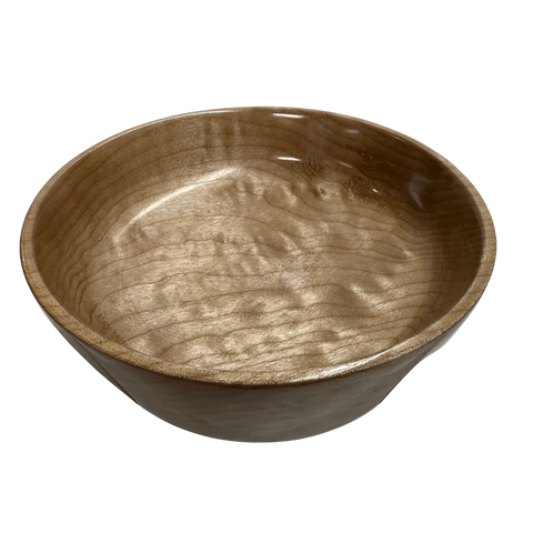 MEDIUM MAPLE BOWL HAND TURNED