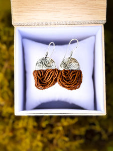 RUGGED SIENNA BEADED EARRINGS