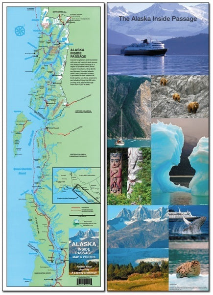 ALASKA INSIDE PASSAGE MAP